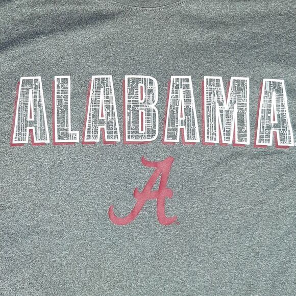 Campus Heritage Alabama Gray Tee Shirt sz M - Picture 5 of 6